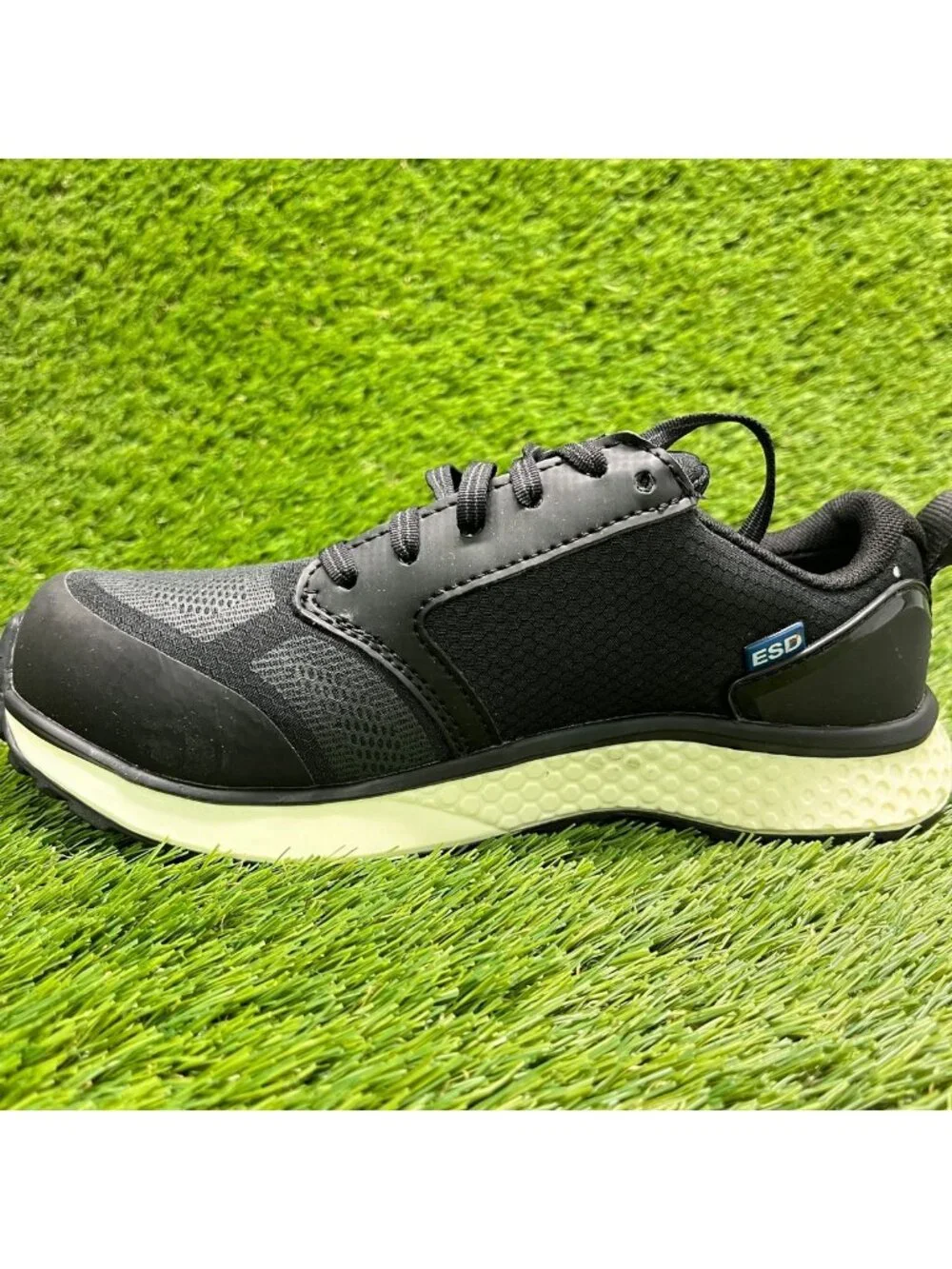 Timberland PRO Reaxion Womens Size 6 Black Composite Toe Safety Work Shoes